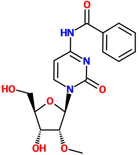 (image for) MC081318 N4-Benzoyl-2'-O-methylcytidine